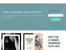 Tablet Screenshot of hypu.org